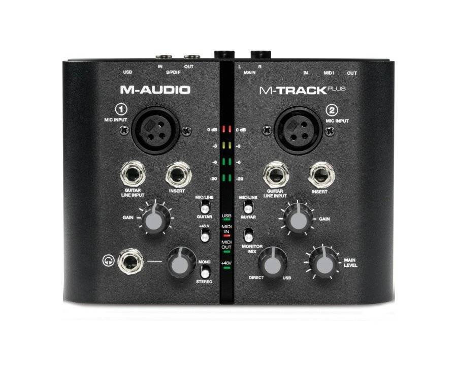 Two-Channel USB Audio/MIDI Interface with Digital I/O